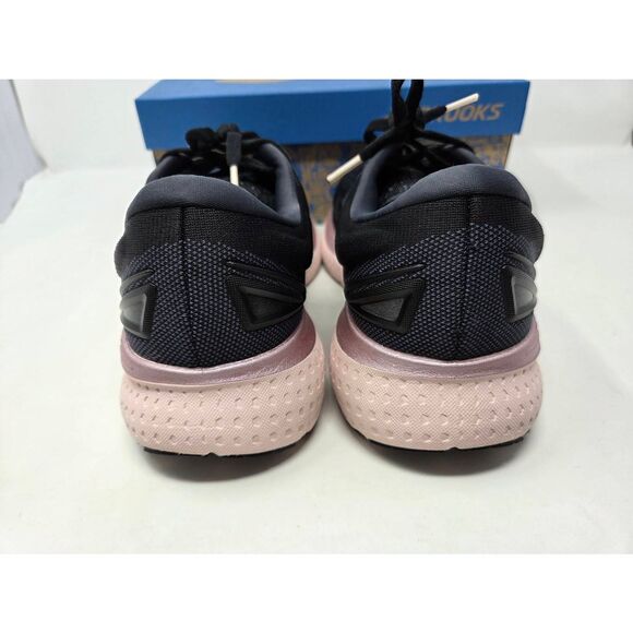 BROOKS GLYCERIN 19 BLACK PINK ATHLETIC RUNNING SHOES WOMENS SIZE 10 D WIDE EUC - Picture 4 of 7